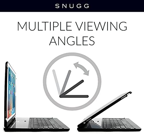 Snugg iPad Pro 12.9 Case com teclado 2ª geração - Bluetooth iPad Pro teclado 12.9 1ª geração - 360 graus Apple