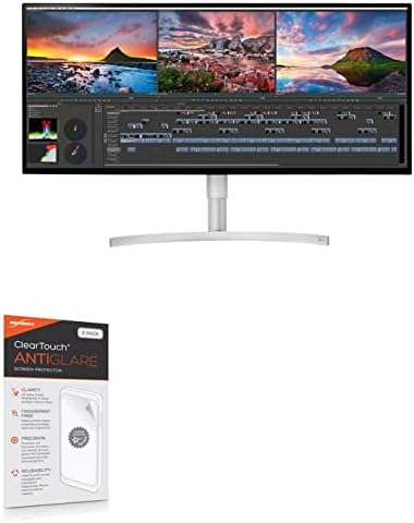 Protetor de tela de ondas de caixa compatível com LG 34 Monitor-ClearTouch Anti-Glare, Antifingerprint