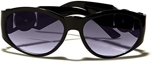 Designer feminino elegante elegante sofisticado preto bifocal 2.25 lendo óculos de sol