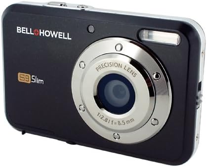 Bell+Howell S9 Slim 12 MP Câmera digital com zoom digital 8x e tela LCD 2,7 '