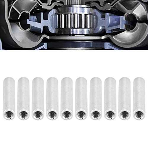 STANFOFF DO LILO DE ALUMINA, 10PCS possui uma redonda de alta resistência M4X0.7mm Resistência à resistência de alumínio