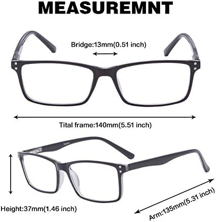 Gud Reading Glasses 4 Pars Design Readers Men, homens lendo óculos