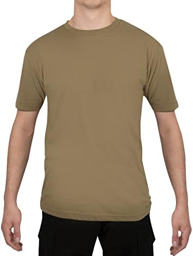 Camiseta de cor sólida de Rothco Athletic