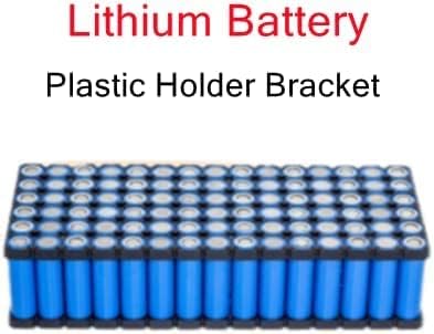 FILECT 2PCS 5X9 Spacer de células 18650 Suporte de bateria de lítio para pacote de bateria DIY 18,5 mm Dia