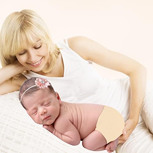 3pcs Baby Recém -nascido Fotos de adereços e conjunto de mantas fotográficos, DIY Recém -nascido