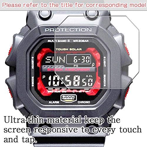 PUCCY 3 Pack Screen Protector Film, compatível com Casio GW-5000 Series -1JF GW5000-1JF TPU Guard para Smart Watch Smartwatch （Não temperado Protetores de vidro）
