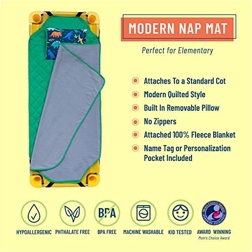 Wildkin Kids Modern Sapat Modern com travesseiro reutilizável para meninos e meninas, perfeito
