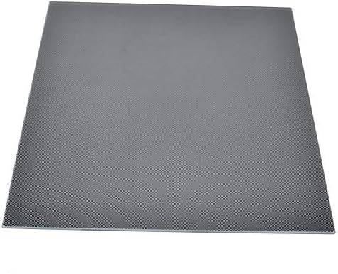 Plataforma de cama de vidro, carbono, placa de construção de vidro cristalino de silício, campanha de impressão