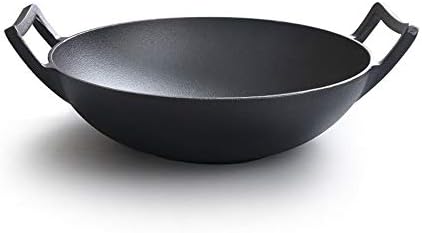 Gydcg Ferro fundido panela plana wok wok não-bastão panela de fogão de indução Geral Pig Pan Pan