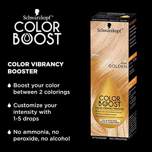 Schwarzkopf Boost Color Color Vibrany Booster, Golden