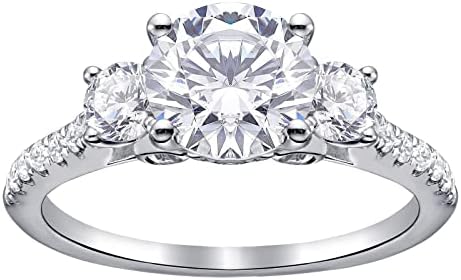 2023 anel de diamante jóias femininas mulheres zirconia anel presentes com anéis brilhantes jóias