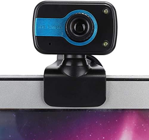 Câmera de computador Agatige, vídeo da câmera da webcam USB com microfone embutido para gravação,