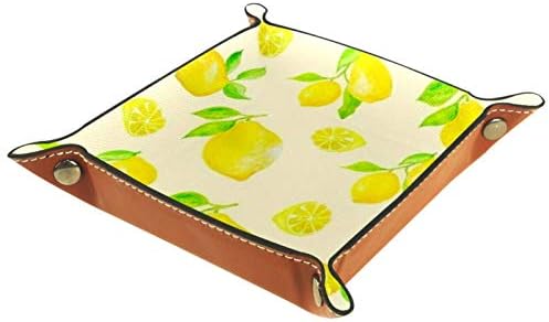Lyetny Plump Lemon Storage Box Doces Sungies Greates de desktop Organizador de armazenamento conveniente