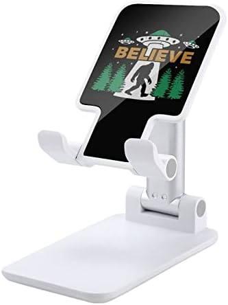 Os alienígenas do OVNI Bigfoot acreditam que o suporte de comprimido ajustável do Sasquatch Stand Ajuste para o comprimido de comprimido para casa de desktop preto de desktop