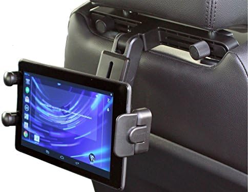 Navitech em carros portátil Cabeça de tablet/suporte de cabeça/suporte compatível com o tablet Fire HD 8 com Alexa, 8 HD