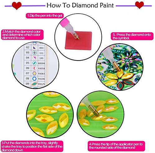 Kits de pintura de diamante de diamante de formato especial em formato especial Kits de pintura de