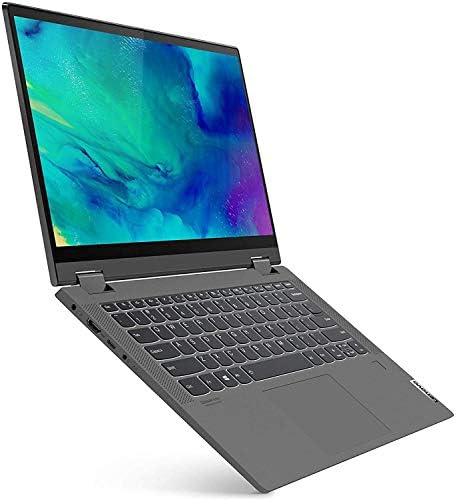 Lenovo IdeaPad Flex 5 2-em 1 Laptop, tela de toque de 14 Full HD IPS, AMD Ryzen 7 4700U, Webcam, teclado com retroilumação,
