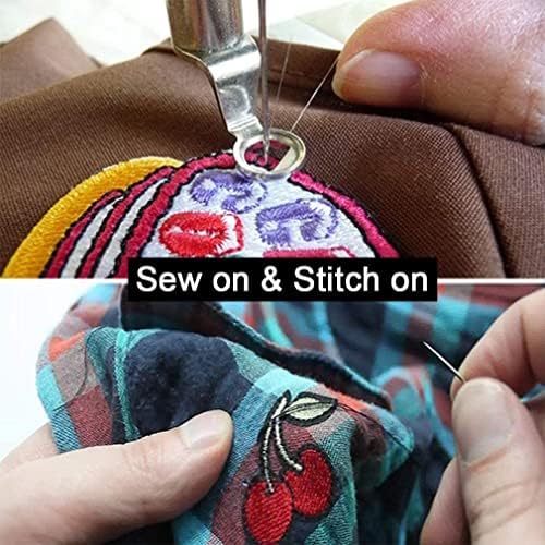 mccmsy 3psc, boom, um, remendo o ferro ou costurar em patch de manchas de apliques de crachá bordados para jeans, roupas, mochilas