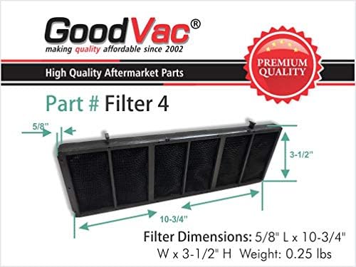 O odor de substituição do Goodvac, eliminador de filtro compatível com os purificadores de ar profissional