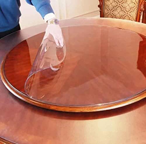 Fercla redonda redonda de mesa de mesa de mesa de plástico redonda Tampa de mobília de mobília Tampa de
