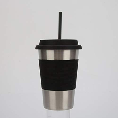 Besportble Travel Coffee Tumbler de caneca de café aço inoxidável 350ml Copo de cerveja com mangas de