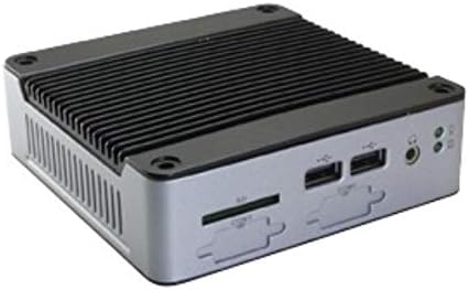 Mini Box PC EB-3360-851C3 apresenta uma única porta RS-485, portas triplas de RS-232 e energia automática na função