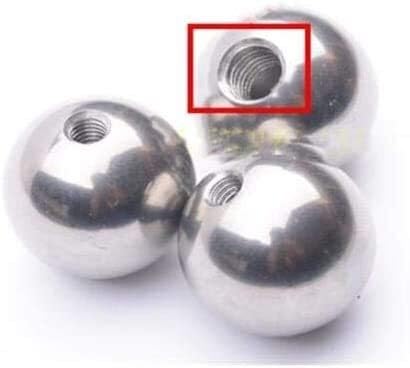 Combinação de parafuso kekeyang 304 porca redonda de aço inoxidável, bola de aço, parafuso de bola de aço perfurado