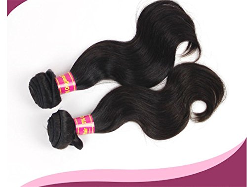 Hair Dajun 7a Chinesa Virgem Remy Cabelo Humano Lace Fechamento com Pacotes de 3 Peças Onda Corporal