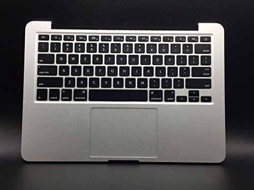 Montagem de luz de fundo da bateria do teclado de caixa superior para MacBook Pro 13 A1502 2013 2014