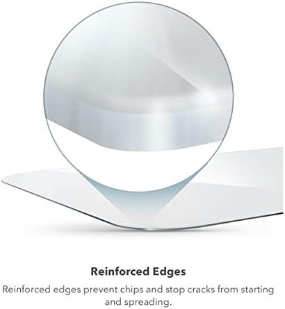Protetor de tela de elite de elite de vidro Zagg InvisibleSlEshield para Apple iPhone 14/13/13 Pro