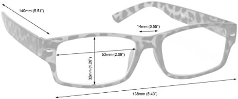 A empresa de óculos de leitura Valor 2 pacote masculino grande estilo designer preto marrom com tartaruga de mola de mola RR6-12 +2.50