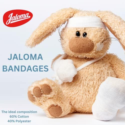 Bandagem elástica de jaloma, envoltórios confortáveis ​​para apoiar articulações e entorses lesionadas, 3 pacote de 5,91 , 3 bandagens