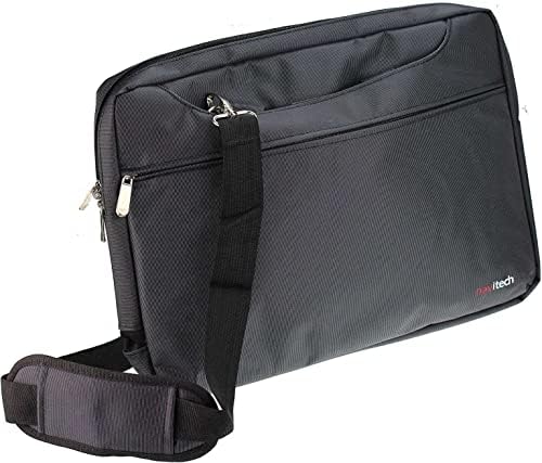 Bolsa de viagem resistente à água preta da Navitech Black - Compatível com Dell Latitude E7470 laptop de 14 polegadas