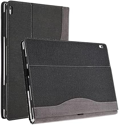 Caso de capa do laptop forubar para o livro de superfície do Microsoft 3 13.5 polegadas / Livro de superfície 2 13.5 , PU Caso de fólio de proteção de couro com suporte de teclado