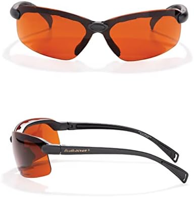 Blublocker, óculos de sol Black Eagle com lente resistente a arranhões | Bloqueia da luz azul