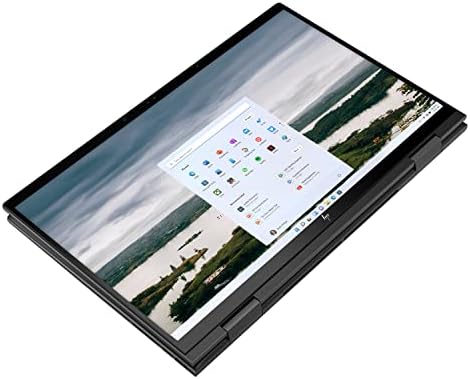 Laptop conversível HP Envy 2-em-1, tela sensível ao toque IPS de 15,6 polegadas, processador AMD Ryzen 5 5625U, teclado retroiluminado, Wi-Fi 6, Bang & Olufsen Audio, 12hr Battery Life, Windows 11