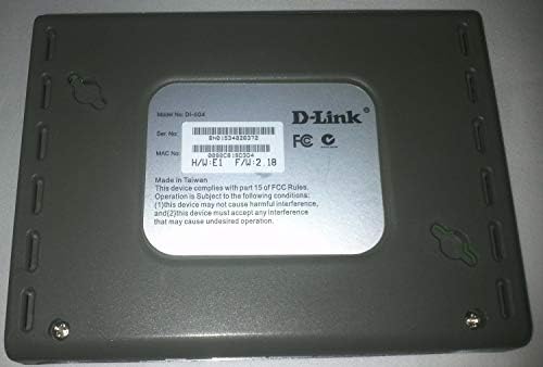 D-Link Di-604 4Port Router 10BT 100BT roteador