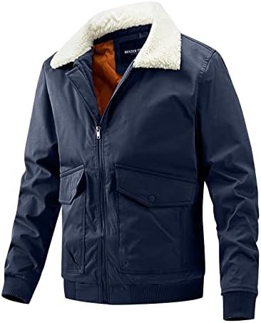 Jaqueta de flanela masculina Casual Casual Casual com algodão pode ser usado em ambos os lados jaqueta com capuz