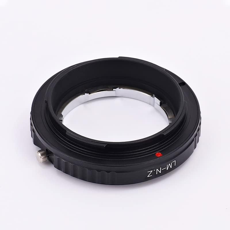 Adaptador de câmera Moudoauer Mirrorless para a lente Leica M LM para Nikon Z5 Z50 Z6 Z7 Z6II Z7II ACESSÓRIO