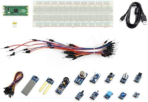 Ingcool Raspberry Pi Kit de sensor pico baseado no chip RP2040, processador de córtex de braço
