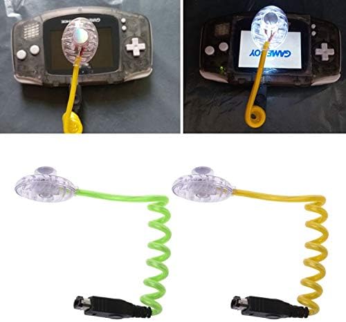 Lâmpadas LED de iluminação da luz de minhocas para Gameboy Advance GBA GBA SP Console Worm Light