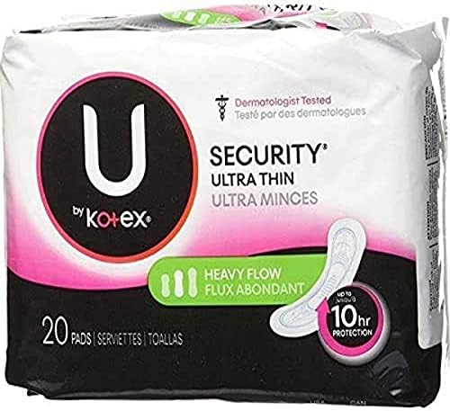 Kotex Security Ultra Fin Pads Long 20 cada