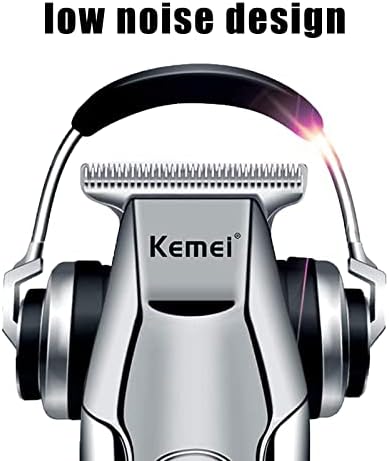 KEMEI MEN LCD Display Baldheaded Clipper Professional Beard Bels Trimmer Ferramentas