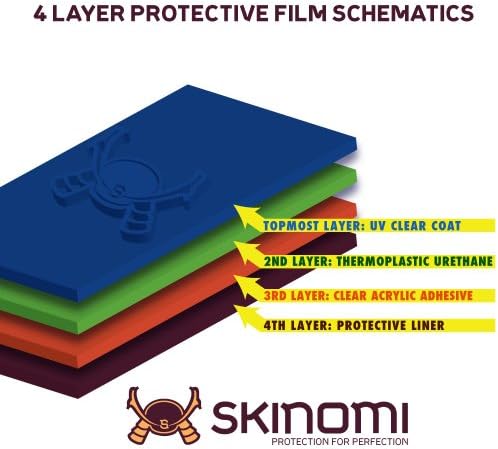 Protetor de tela Skinomi compatível com Fire Phone Clear TechSkin TPU Anti-Bubble HD Film