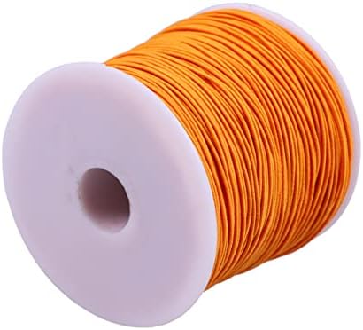 Nuobesty 3pcs 1 roll corda fita home - suprimentos elástico e fios de fios de costura bandas m capa redonda