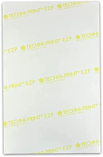 Techni Print EZP - Papel de transferência de calor a laser 11 x17 10 folhas