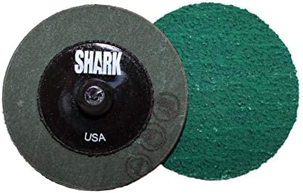 Shark 12613 Industries 2 Green Zirconia Mini Retinging Discs 36 Grit-25 PK
