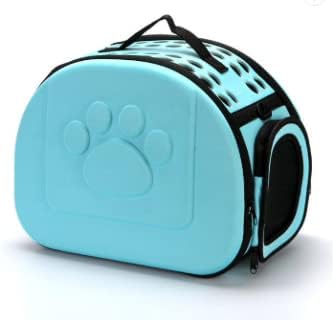 Portador de pata de estimação para cães pequenos, gatos, cachorros, companhias aéreas aprovadas por transportadoras de cães de cães dobráveis, bolsa de viagem e assento de carro
