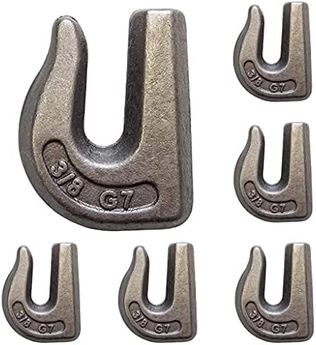 Gripon 3/8 Weld -on Forged Clevis Grab Chain Hooks - Grau 70