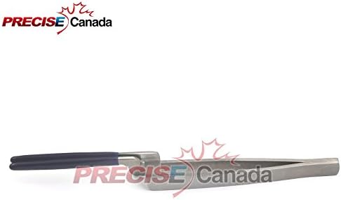 Canadá preciso: pontas de borracha Articulação de tweezer Tipo de PVC Dicas de travamento cruzado -Stand Up